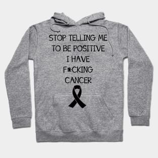 Be Positive Cancer Hoodie
